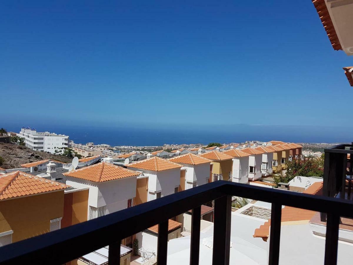 Villa Roque Del Conde With Fantastic Sea View, Terrace, Pool, Wifi, Sat-Tv, Garage Costa Adeje  Buitenkant foto