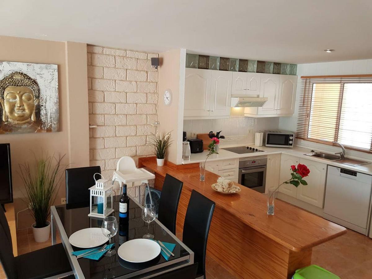 Villa Roque Del Conde With Fantastic Sea View, Terrace, Pool, Wifi, Sat-Tv, Garage Costa Adeje  Buitenkant foto