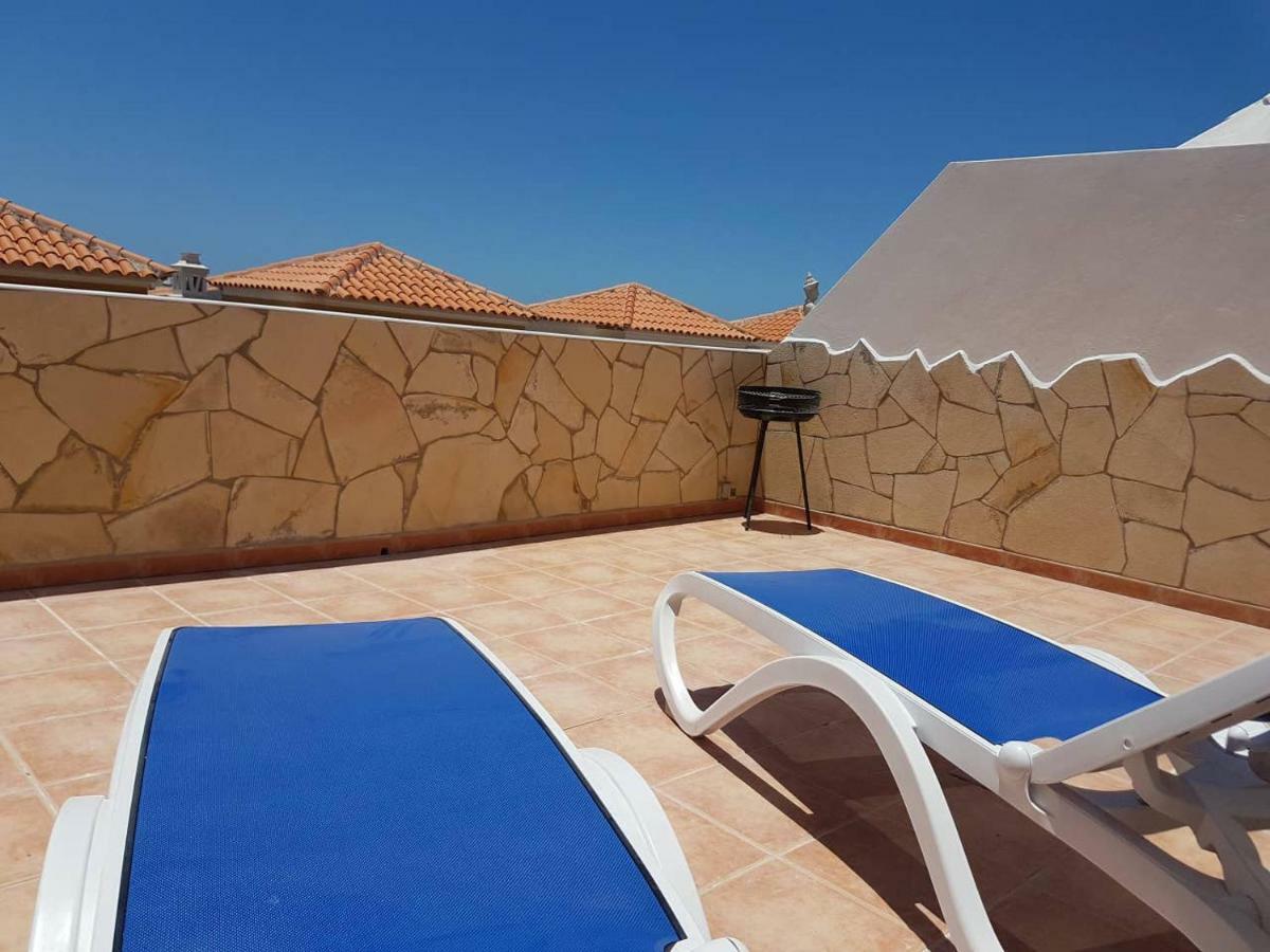 Villa Roque Del Conde With Fantastic Sea View, Terrace, Pool, Wifi, Sat-Tv, Garage Costa Adeje  Buitenkant foto