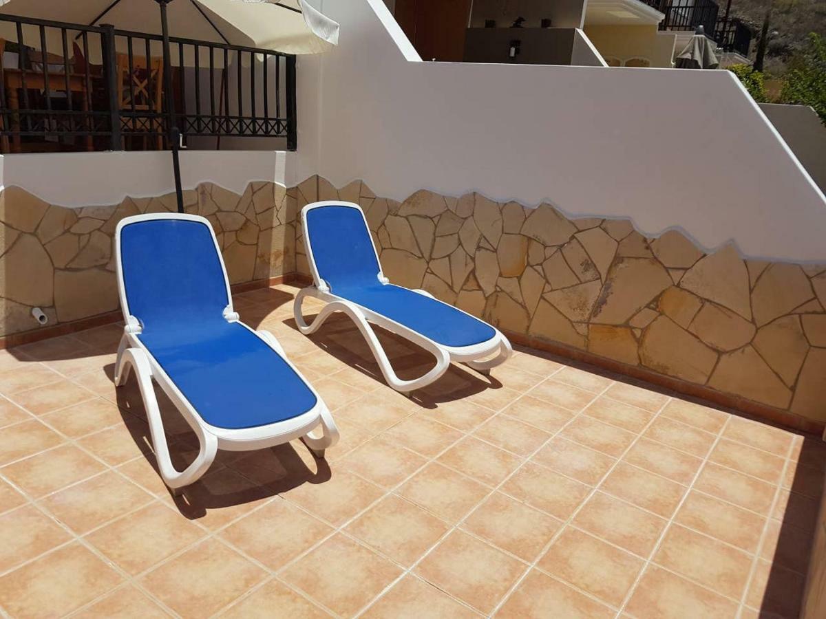 Villa Roque Del Conde With Fantastic Sea View, Terrace, Pool, Wifi, Sat-Tv, Garage Costa Adeje  Buitenkant foto