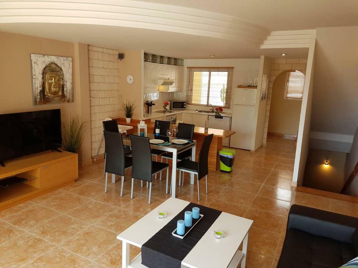 Villa Roque Del Conde With Fantastic Sea View, Terrace, Pool, Wifi, Sat-Tv, Garage Costa Adeje  Buitenkant foto
