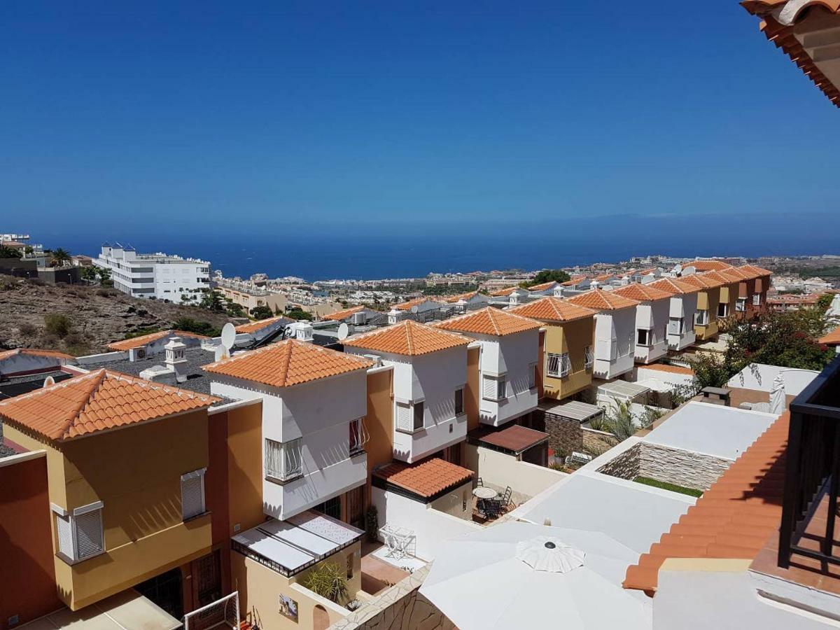 Villa Roque Del Conde With Fantastic Sea View, Terrace, Pool, Wifi, Sat-Tv, Garage Costa Adeje  Buitenkant foto